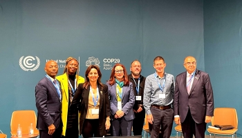 At COP29 Azerbaijan, called the Climate Finance COP, AE4RIA and SDSN Global Climate Hub, in partnership with the UN Climate Change Global Innovation Hub, hosted a high-level panel discussion titled “